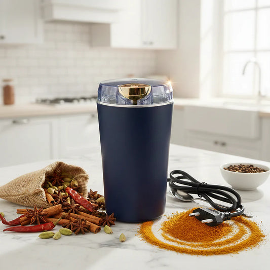 Mini Mixer & Grinder – Powerful Electric Coffee Bean & Spice Grinder for Home & Office