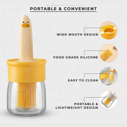 Amazing Oil Dispenser with Silicone Brush |⏰Limited Period Offer⏰