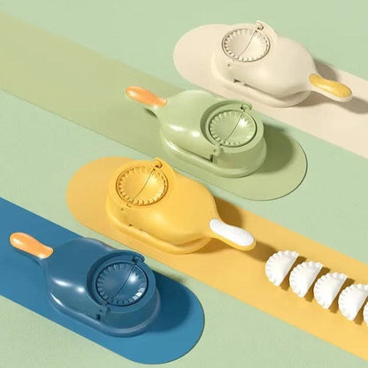 2-in-1 Dumpling & Samosa Maker | Manual Dough Press & Dumpling Mold